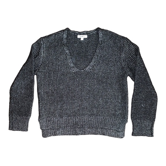Bb Dakota Baby One More Time Metallic Knit Sweater - Picture 1 of 6